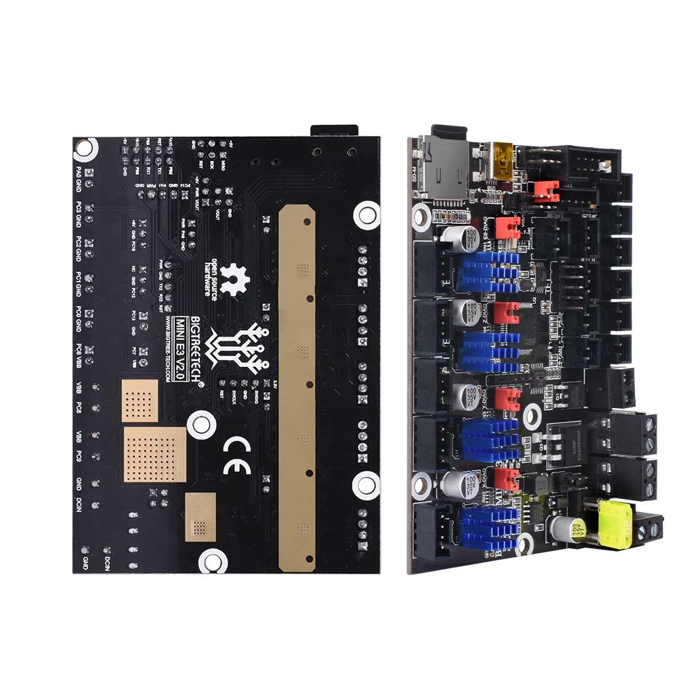 Плата управления BIGTREETECH SKR MINI E3 V2.0 TFT35 V3.0 экран ender 3 5 обновленный комплект детали