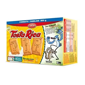 

Cuétara Tosta Rica Biscotti 860 gr. - [Pack of 3]