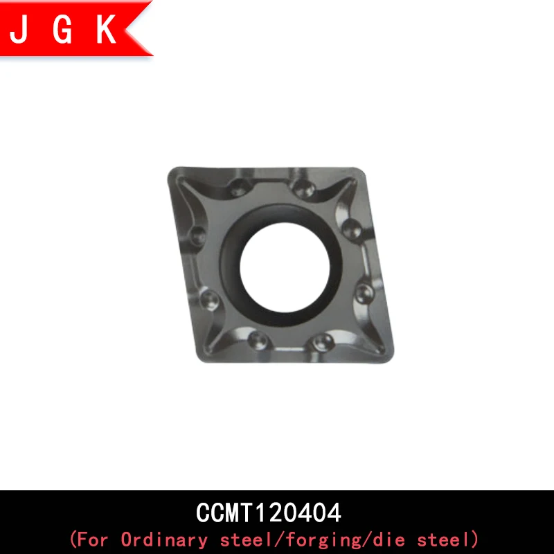 CCMT120404 Высококачественный Карбид CCMT CNC токарный инструмент CCMT1204 CCMT120404 CCMT120408 ромб вставка для SCLCR SCLCR1616 SCLCR2020 инструментальный стержень - Цвет: CCMT120404