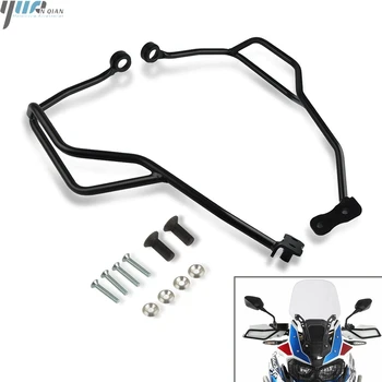 

Steel Left Right Motorcycle Font Handle Bar Hand Guard For Honda CRF1000L Africa Twin 2016-2019 2018 2017 Bumper Frame Protector