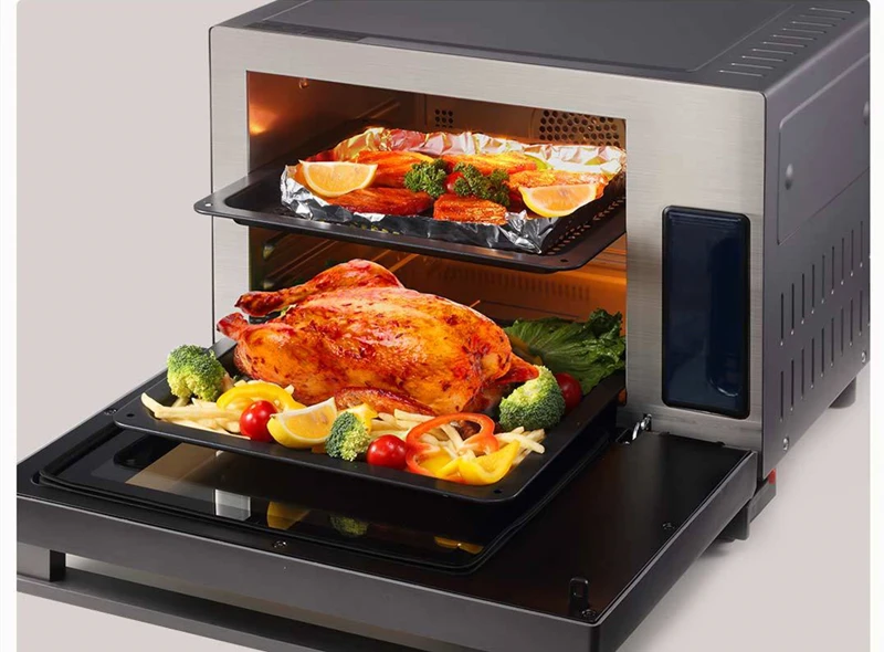 High quality Xiaomi Viomi 28L Electric Oven grilled steam two in one Barbecue Biscuit Bread Machine Microwave oven for kitchen