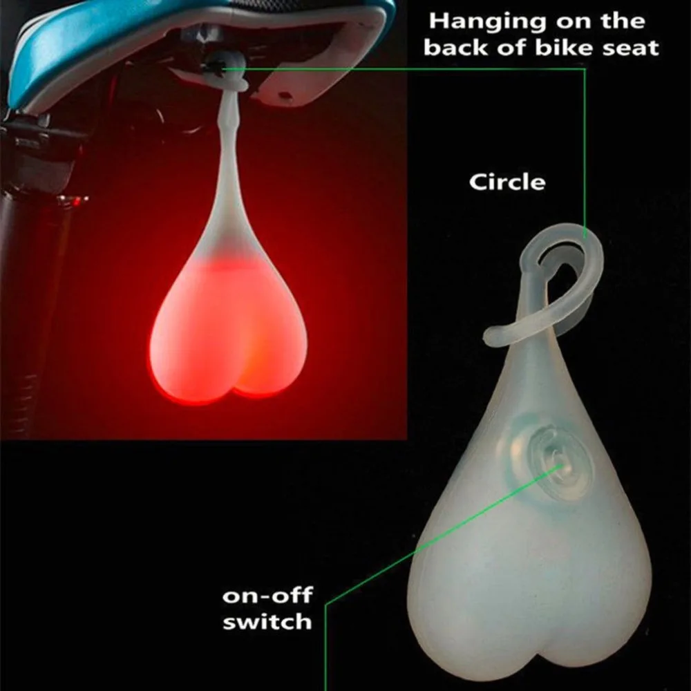 Best Cycling Balls Tail Silicone Light Creative Bike Waterproof Night Essential LED Red Egg Lamp Bicycle Seat Back Light 0 Best Cycling Balls Tail Silicone Light Creative Bike Waterproof Night Essential LED Red Egg Lamp Bicycle Seat Back Light 0