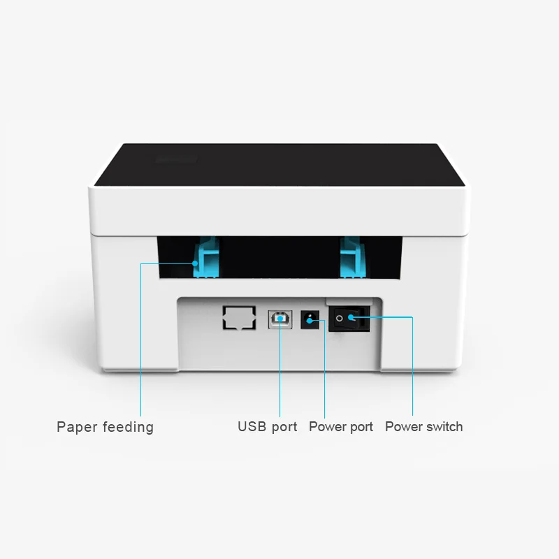 POS 9220 Shipping Label 4X6 Express Waybill Product Sticker Width 40-110 mm USB Bluetooth 4 inch Thermal Barcode Printer peri page printer