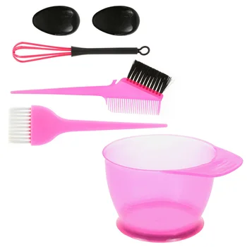 

5PCS/Set Hair Coloring Dyeing Kit Tint Color Dye Bowl Set Salon Brushes Tool Hairdressing Styling Tool