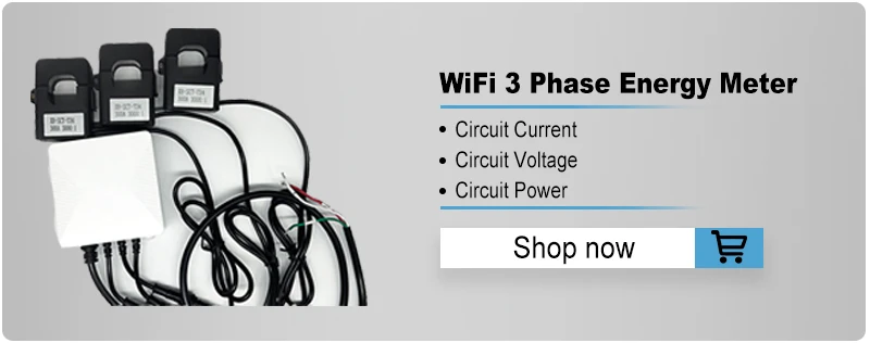 Smart Life WLAN-Stromzähler KWh DIN-Schiene 63A mit CT App-Monitor für Spannung, Strom und Energieverbrauch 110V 230V – Detail 2