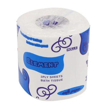 

White Toilet Paper Toilet Roll Tissue Roll 3Ply Paper Towels Tissue Household Toilet Paper Toilet Tissue Paper 3Pcs