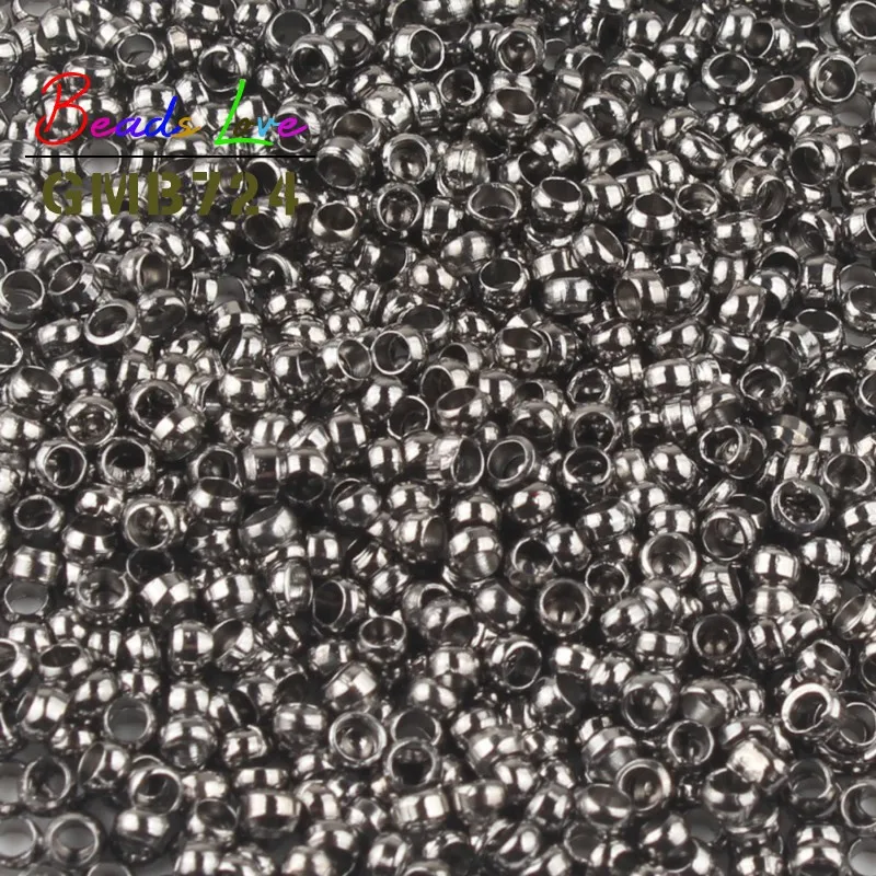 500 Stück Kupfer-Kugel-Crimp-Endperlen, Durchmesser 2 mm, 2,5 mm, 3 mm, Stopper-Abstandsperlen für DIY-Zubehör, Schmuckherstellung, Zubehör – Detail 3