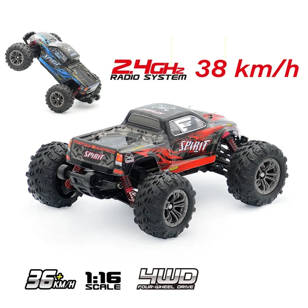 9135 1:16 RC автомобиль 4WD Вождение пустынный грузовик щеткой моторы привод Bigfoot пульт дистанционного управления модель автомобиля внедорожник игрушка