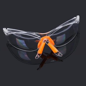 

Soft Bridge Design Protective Safety Glass Anti Spittle Goggles Work Eye Protection Industrial Eyepiece Work with Masks