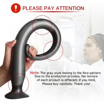 Super Long Anal Dildo Huge Soft Anal Butt Plug Erotic Adult Sex Toys For Women Men Anus Dilator Masturbator Big Buttplug Sextoys 6