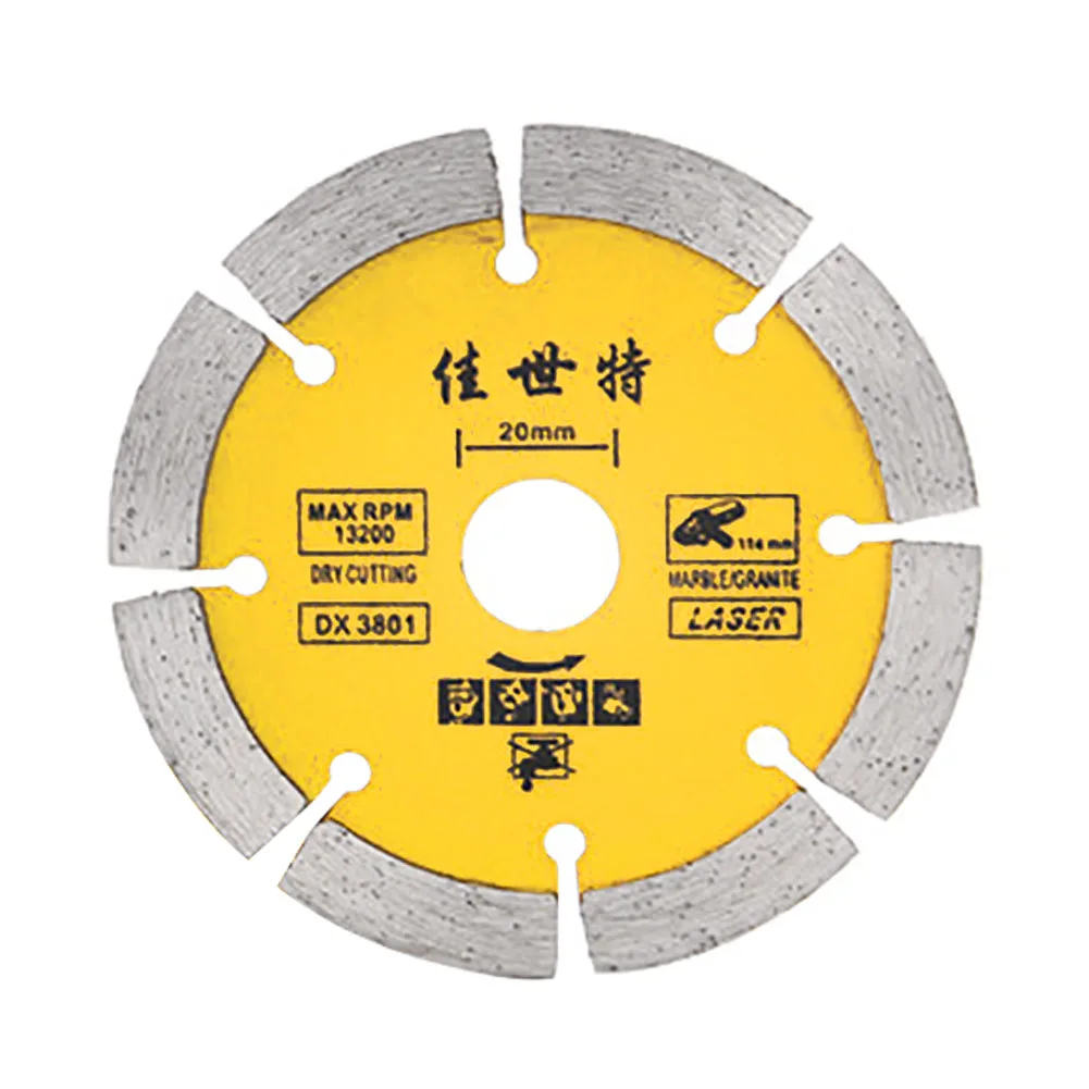 

114mm Cutting Disk Wheel Diamond Stone For Angle Grinder Circular Durable Concrete Saw Replacement Practical Accessories Tool