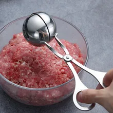 EIMAI Удобная форма из нержавеющей стали для фрикаделек чайник клип мороженое мяч клип еда клип приспособление для приготовления фрикаделек кухонные инструменты аксессуары