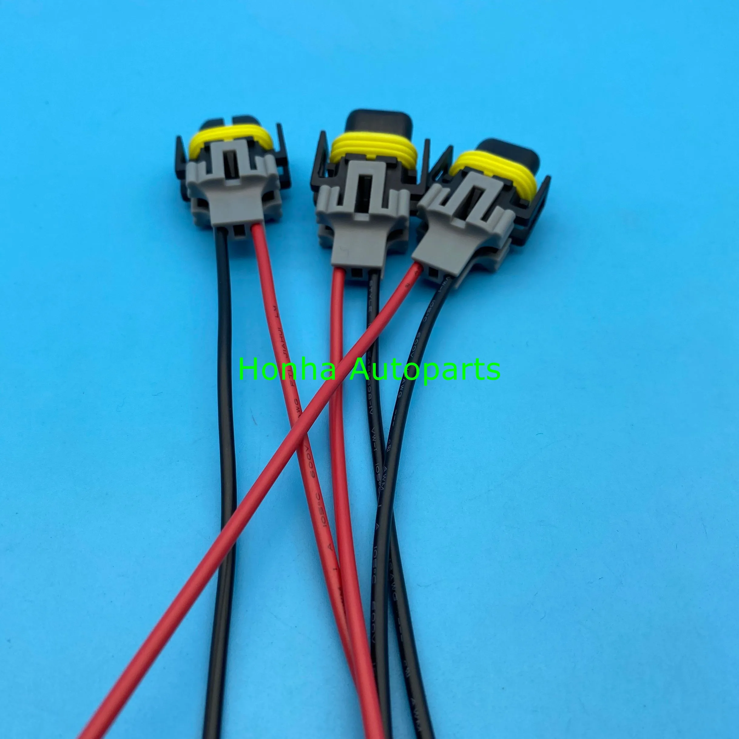 2 pin H11 Противотуманные фары жгут разъем автомобильный водонепроницаемый HID