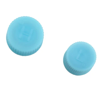 

4 Pieces Car Air Conditioning High and Low Valve Service Caps R134a 15mm/18mm Automotive Accessories