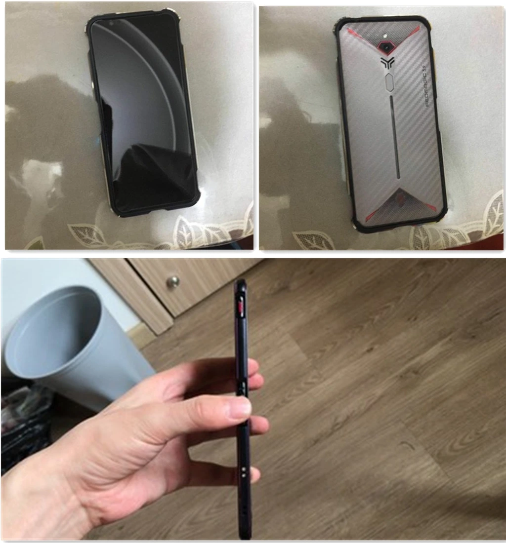 Чехол для Nubia Red Magic 3 роскошный Ультратонкий алюминиевый бампер ZTE 3s + 2 пленки (1