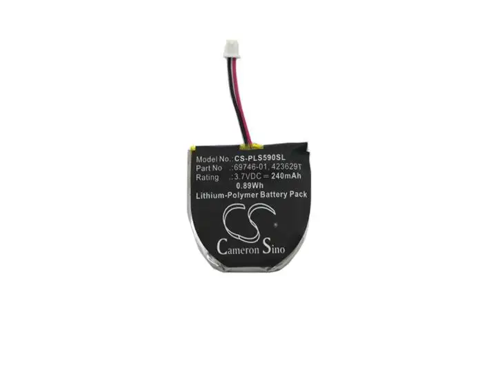 Cameron sino 240mah аккумулятор для PLANTRONICS Pulsar 590 590A 590E 423629T 67777-01 69746-01 беспроводная гарнитура батарея