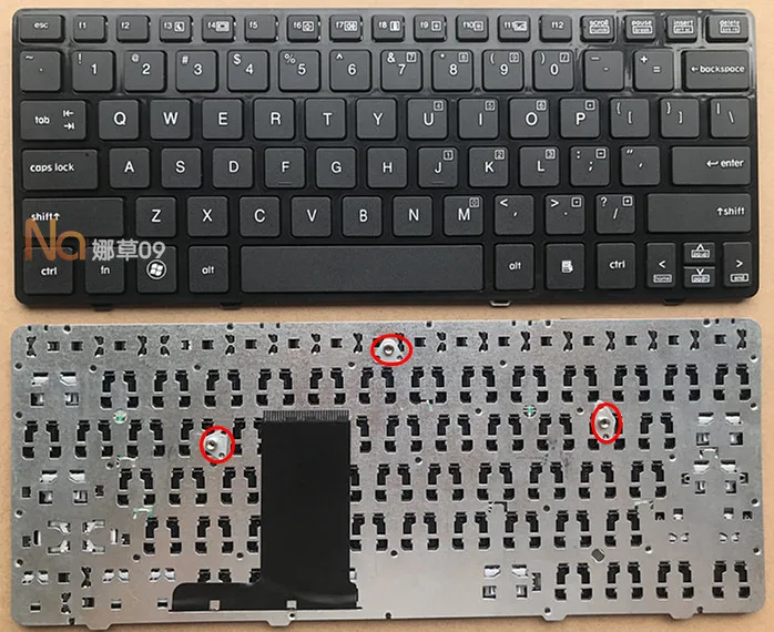 Клавиатура для ноутбука EliteBook 2560p 2570p Клавиатура 696693-001