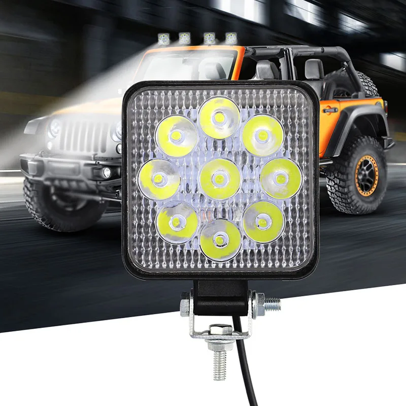 Внедорожные рабочие лампы аксессуары для мотоциклов 2700lm Замена 27W