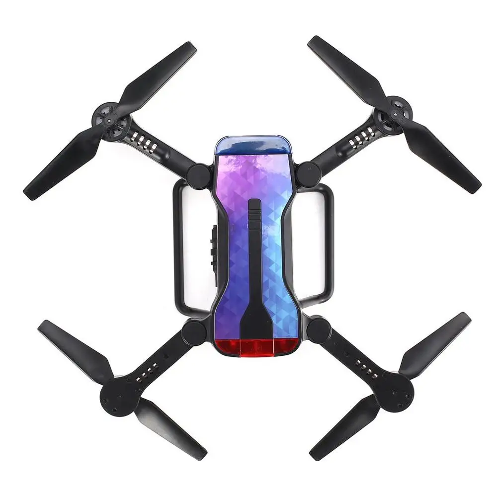 Black XT198 RC 720P WI-FI с видом от первого лица Красота режим оптическим позиционированием удержания высоты RC Квадрокоптер Радиоуправляемый Дрон Управление и тяжести Режим управления - Цвет: Black