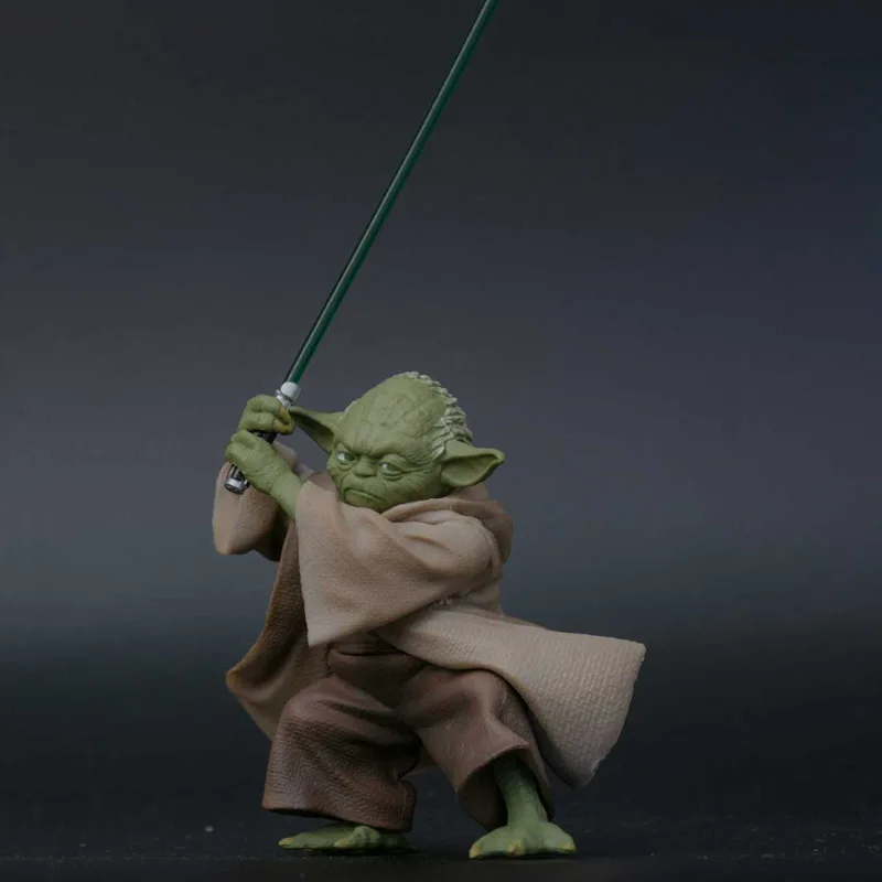 

13cm Star Wars: The Rise of Skywalker YODA Master PVC Action Figure Model Toy with opp bag