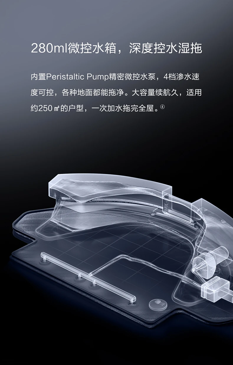 Huawei Smart home, Cobos sweeping robot treasure DG70 smart home ultra-thin automatic scrubbing mopping sweeping machine