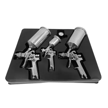 

Professional HVLP Air Spray Paint Gun Set High Precision Gravity Auto Car Detail Painting Spot Repair Tool