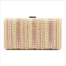 Женская сумка-клатч в жесткой коробке, женская сумка-мессенджер на одно плечо, вечерняя сумка, маленький квадратный клатч с бисером, кошелек, клатч для банкета