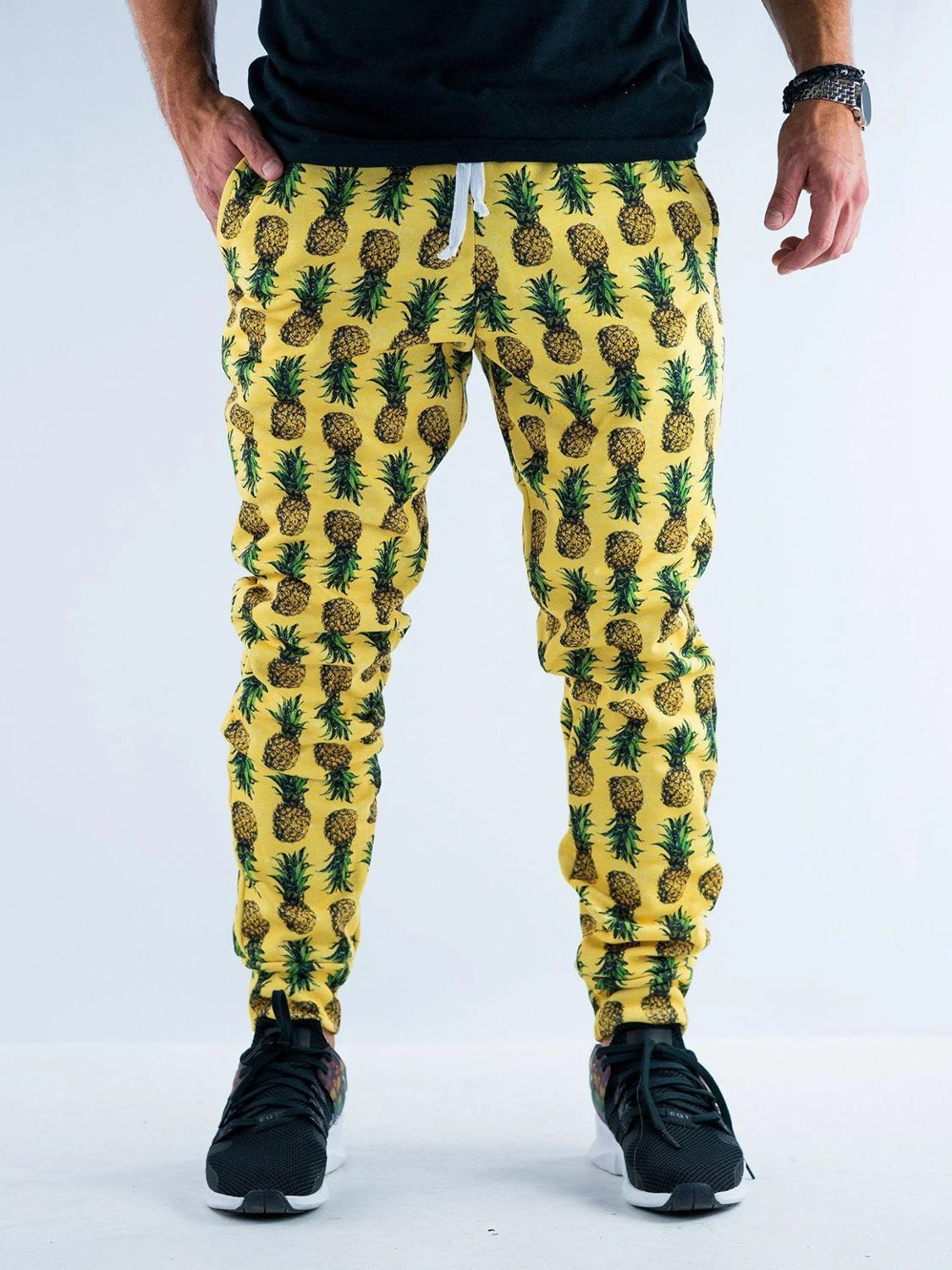 pineapple tracksuit bottoms