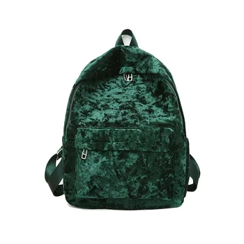 

1PCS New Fashion All-around Student Backpack Simple Travel Corduroy Backpack