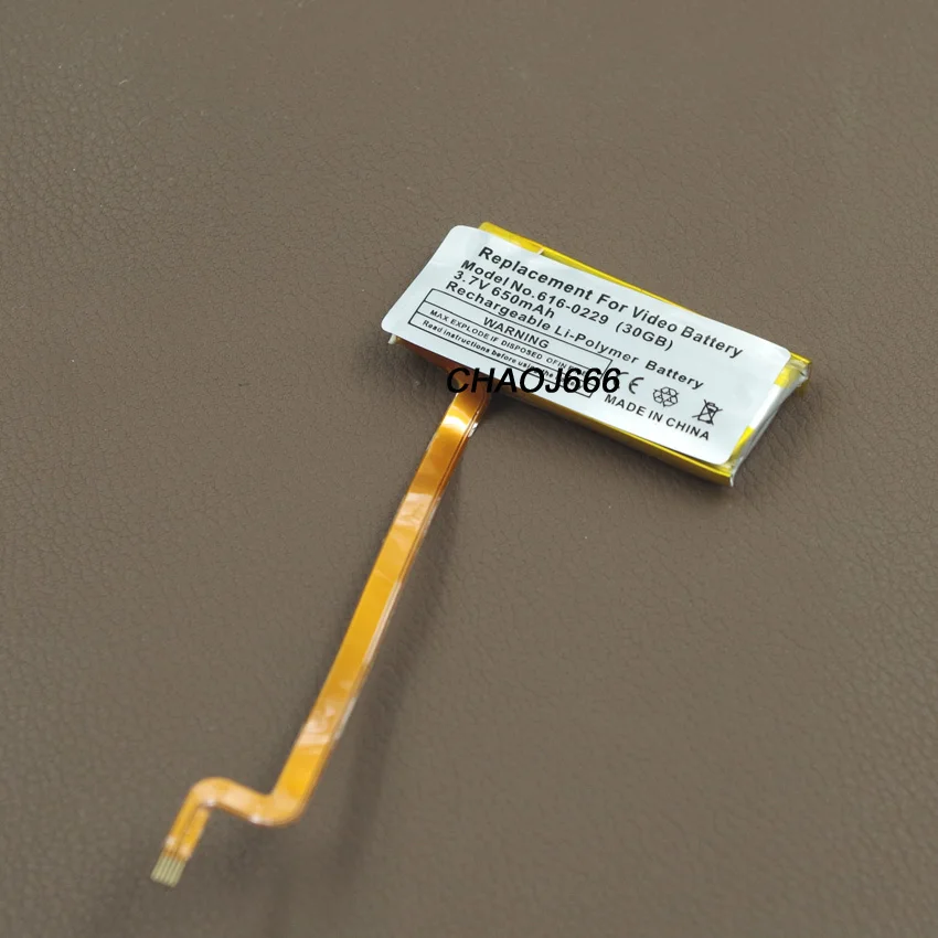 Замена внутреннего литий-ионного аккумулятора 650mAh открытые инструменты для iPod 5th Video 30GB 6th 7th Classic 80GB 120GB тонкий 160GB
