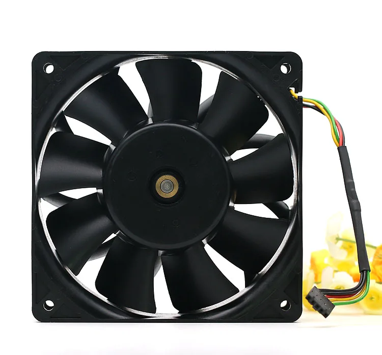  High Speed Miner Mining Cooling Fan for Ants S7 12038 V35141-35 12CM 12V 2.2A Four-Wire PWM cooling Fan