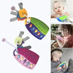 Porte clés Musical pour enfants, 2 couleurs, jouet éducatif pour filles intelligentes 