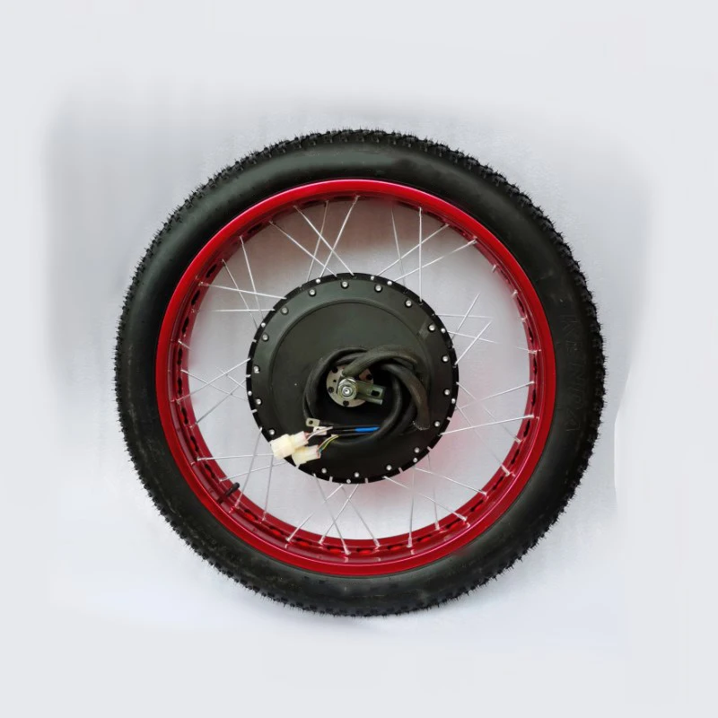 NBpower/QS273 26X4.0 Fat Tire 40H Motor Wheel 72V 8000W 150mm Dropout Width Motor Wheel Kit with Fat Tire