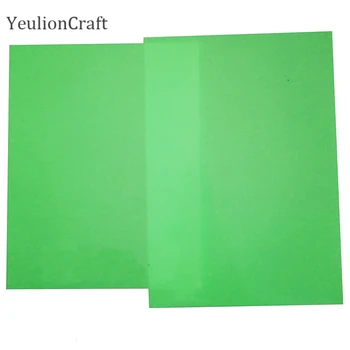 

Chzimade 2Pcs/lot A4 Luminous Inkjet Printer Paper Sticker Label Sheets Water Based Printing Diy Decorative Paper Crafts