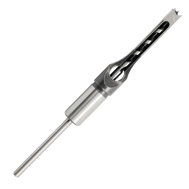 

10/16mm Sharpen Square Hole Mortiser Drill Bit Arc Design Mortising Chisel Woodworking Tool for Mortise Tenon Machine Accessory