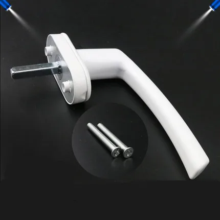 Durable Zinc Alloy White Espagnolette Window Handle UPVC Casement Window Handles Replacement Hardware Door Handles