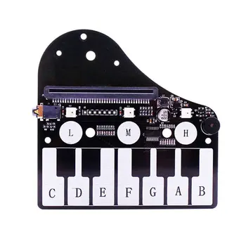 

Portable Music Play Exercise 12 Keys Development Module Piano Extension Board RGB Lights Audio Output Programmable For Microbit