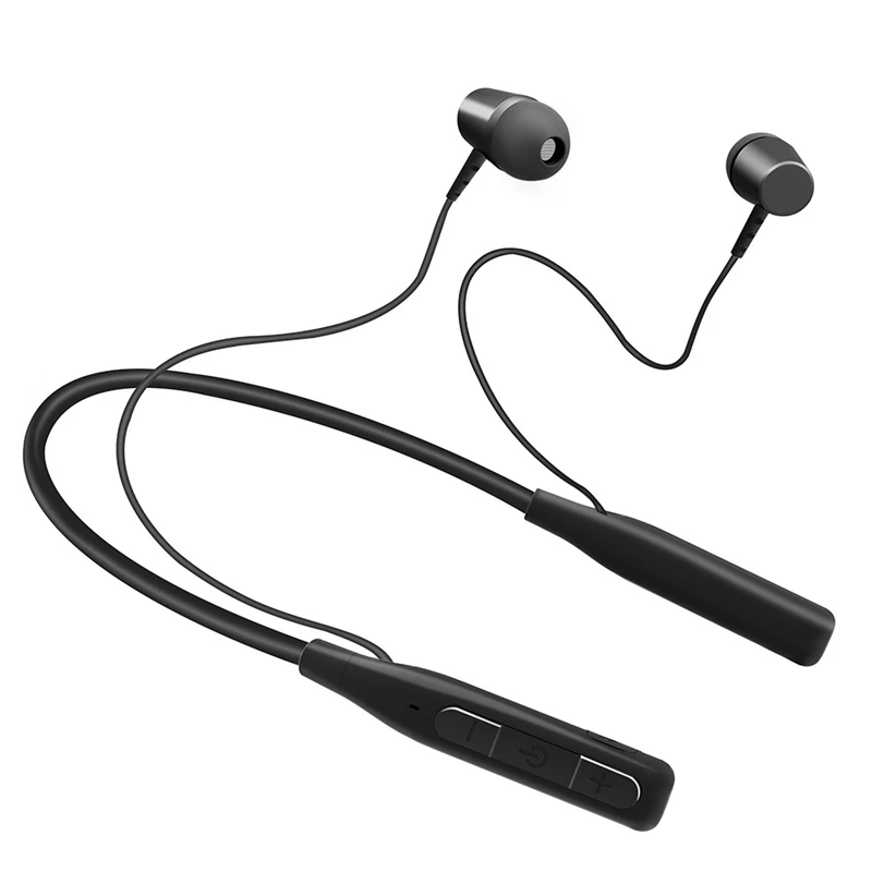 FB K1 Foldable Bluetooth Headphone Wireless Earphone Bluetooth Headset Sport Hanging Neck netic