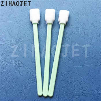 

Free Shipping - 500 pcs eco solvent printer head cleaning swab / Mimaki Mutoh Roland DX4 DX5 DX7 printhead clean sponge sticks