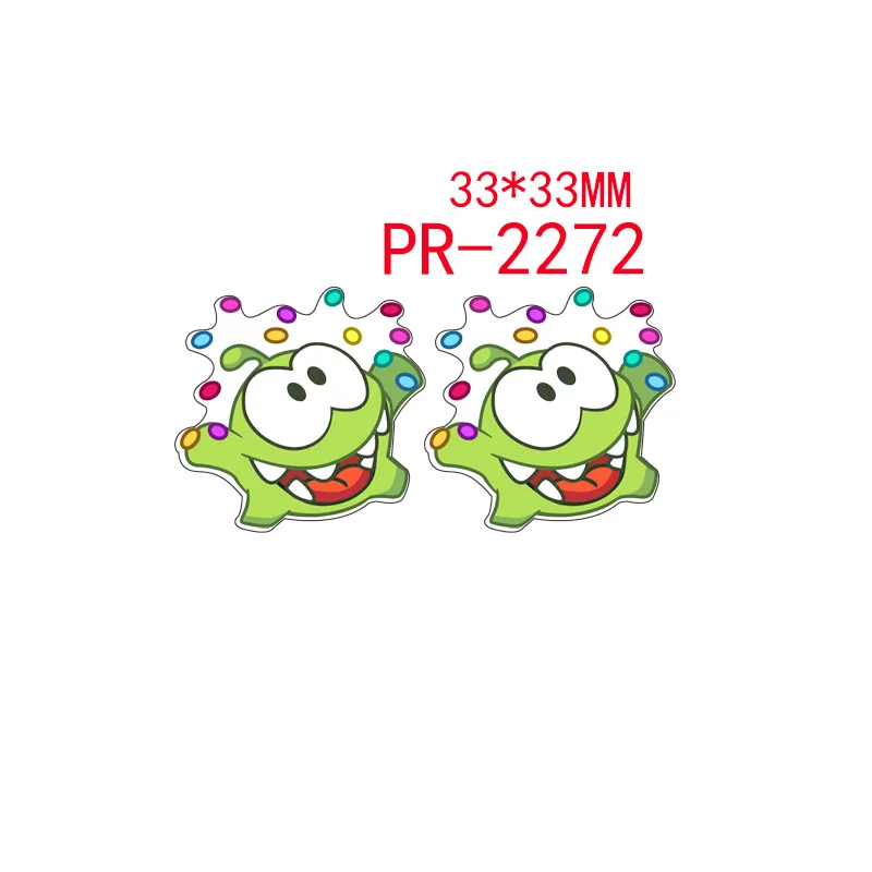 2272 30 шт мультфильм персонаж плоское украшение из смолы pr 2265 - Цвет: 2272