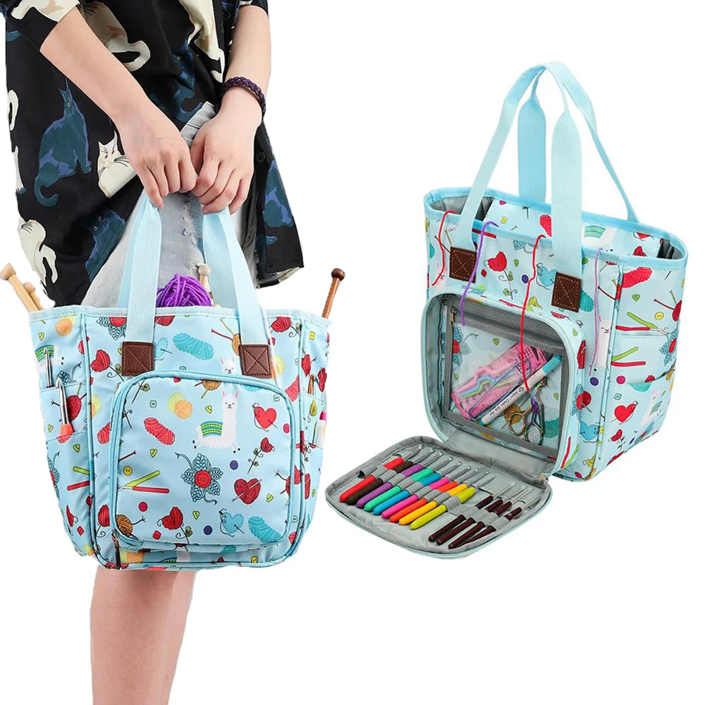 Case Travelknittingbag Totebagholder Yarn Crochet