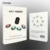 Беспроводной Key Finder Anti-lost Alarm Keychain LED Фонарик для Ключа Кошелек Pet Багаж RF Key Locater Item Tracker DZGOGO