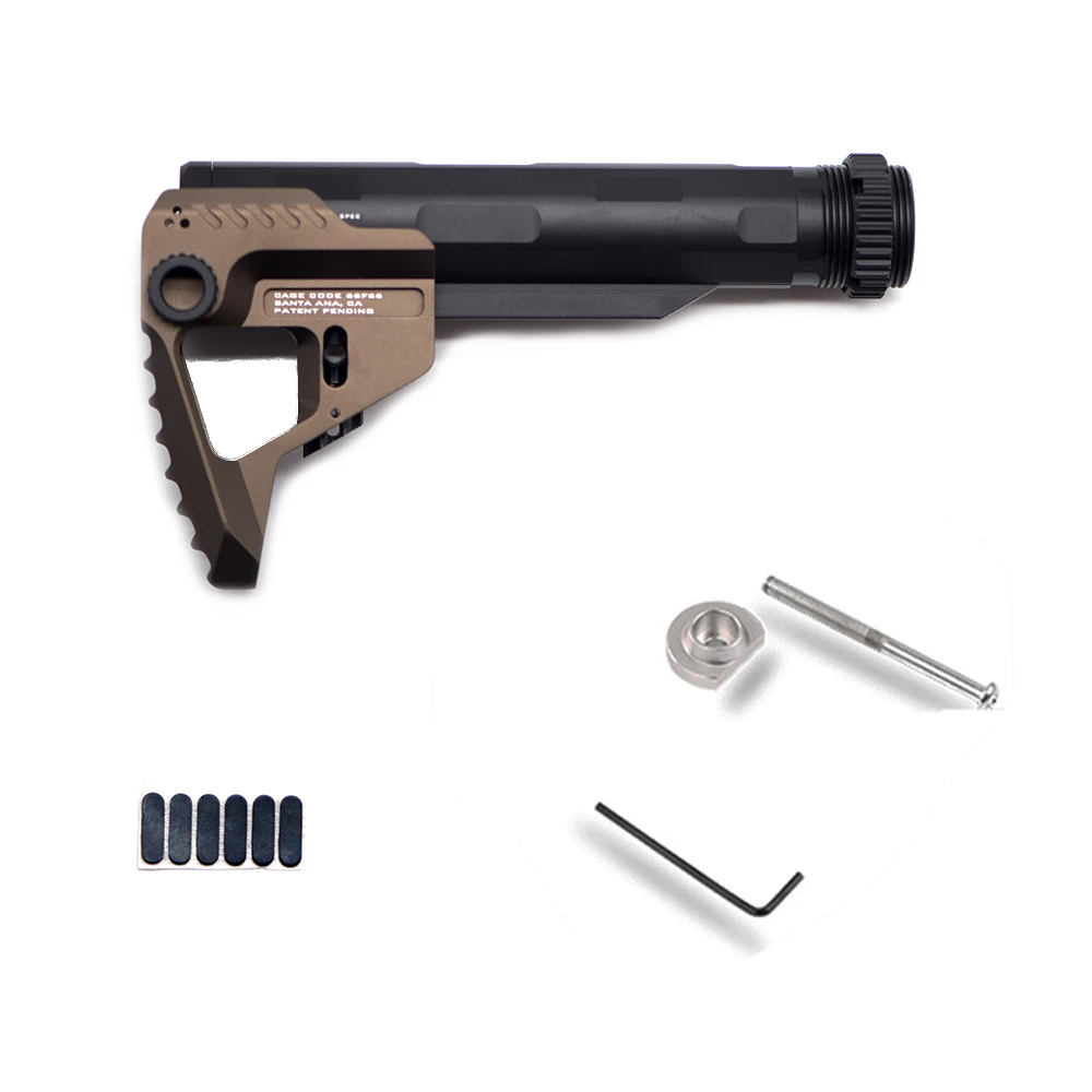 Стойка позиции для AEG Airsoft пневматические пистолеты M4/M16 BD556 гелевый бластер JinMing Gen9 Пейнтбол принадлежности для охоты - Цвет: Sand-Black