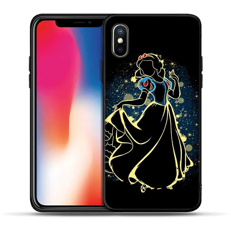 H1401 Чехол queen Princess Alice Ariel для IPhone X XR XS Max 8 7 Pluse, мягкий силиконовый чехол 6 6S Plus 5 5S SE, Coque Fundas Etui Capas - Цвет: H1401
