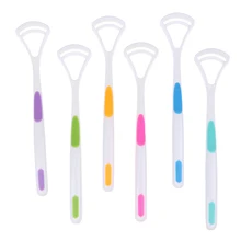 1 шт., чистящее средство для ухода за зубами, зубная щетка, скребок для орального языка, инструмент для здоровья, для взрослых, 5 цветов