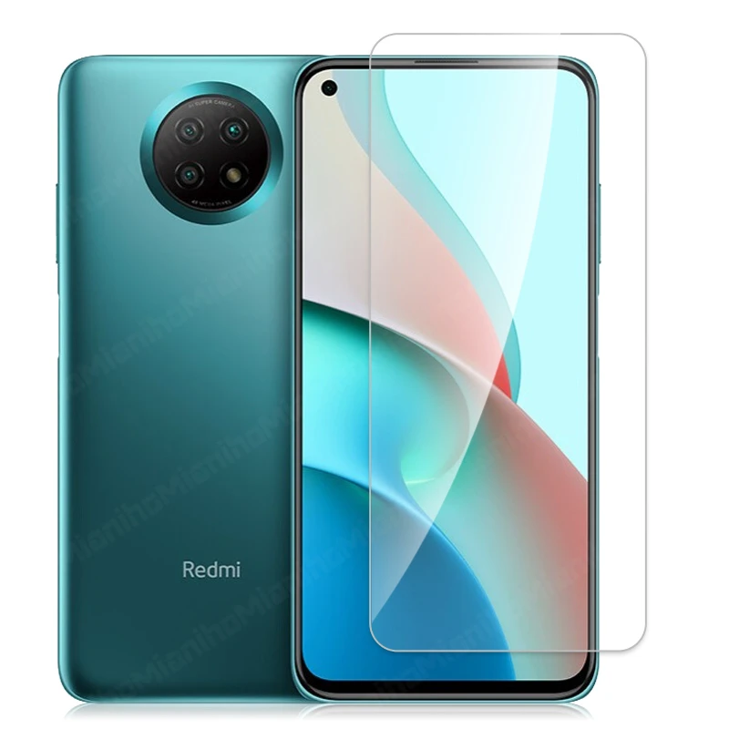 

Glass Redmi Note 9 5G Tempered Glass For Xiaomi Redmi Note 9 5G Screen Protector Full Glue HD Protective Glass Redmi Note 9 5G