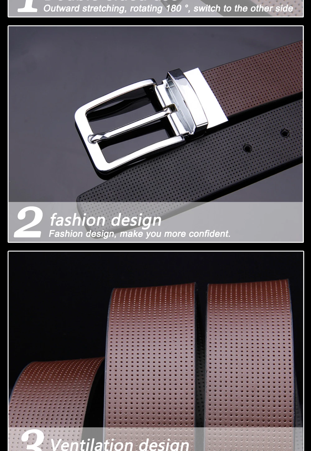 fish belt Cowhide Designer Luxury Belt Men Male Waist Strap Leather Pin Buckle White Genuine Leather Belts For Men Pants Band Ceinture black leather belt