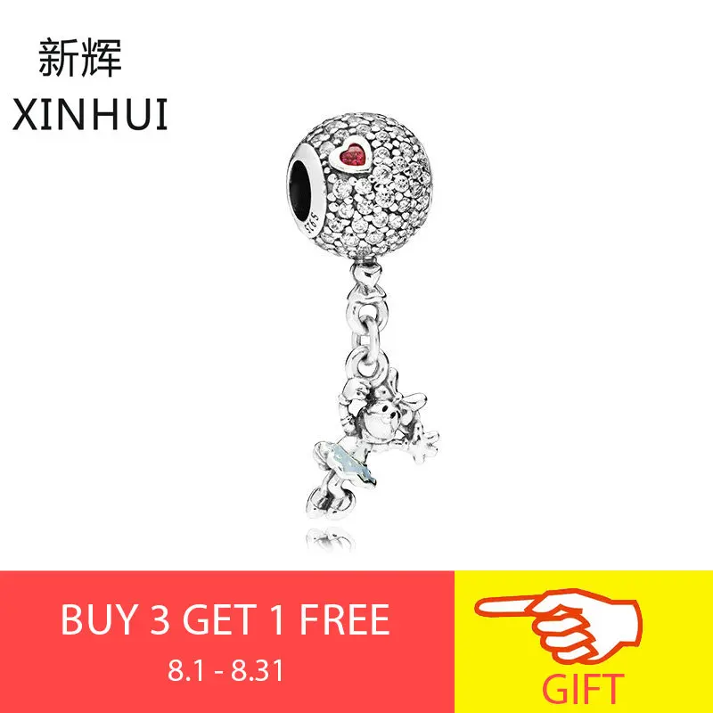 

Starland Fashion 100% 925 Sterling Silver Dancing Mouse Dangle Charm For Original Brand Bracelet for Woman DIY Party Jewelry