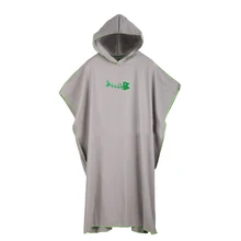 Открытый плавательный с капюшоном подарок сезонная гидрокостюм изменение пончо халат взрослых хорошо впитывающей влагу быстрое высыхание Серфинг мягкий Халат