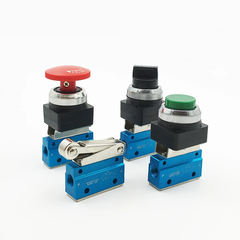 

MOV-01 MOV-02 MOV-03 MOV-03A Hand Turn Switch Pneumatic Mechanical Valve